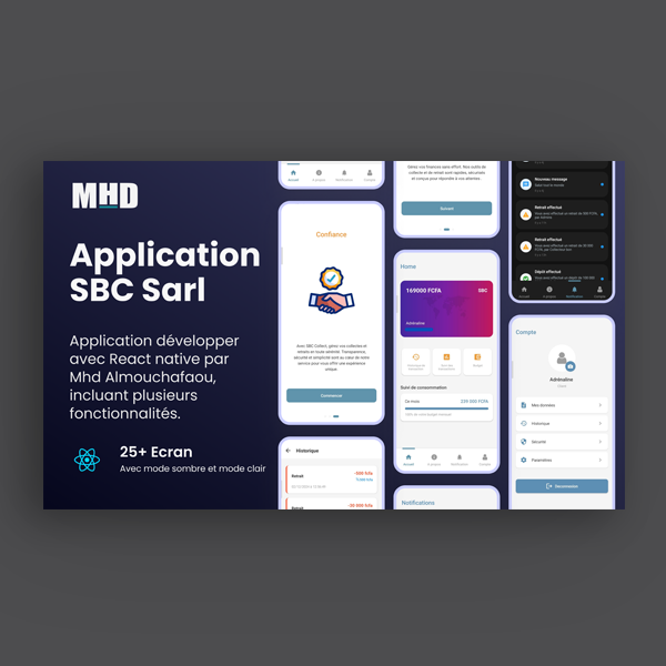projet application mobile